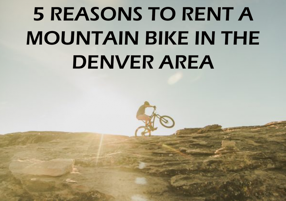 5 Reasons to Rent A Mountain Bike in the Denver Area