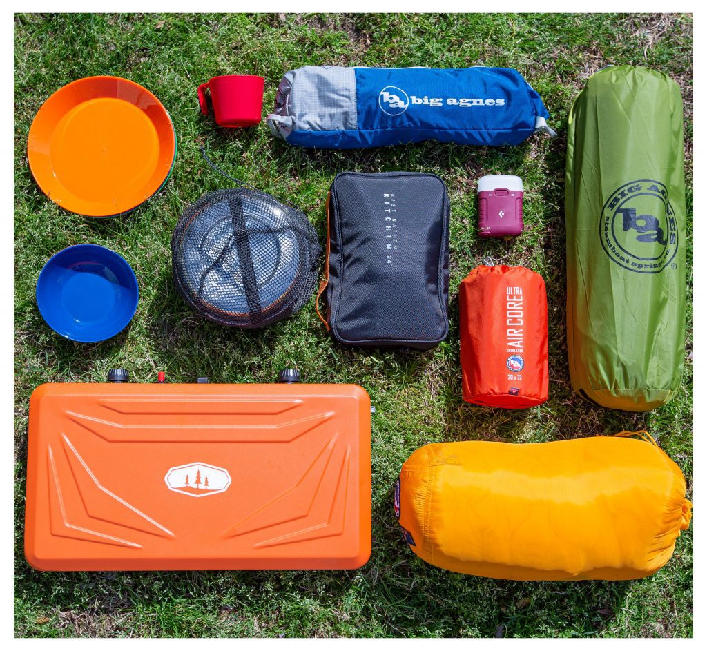 1 Person Deluxe Camping Package Gearo