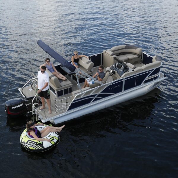 Fiesta Pontoon Boat| New Smyrna Beach Florida Rental