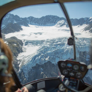 helicopter and glacier dogsled tour - anchorage