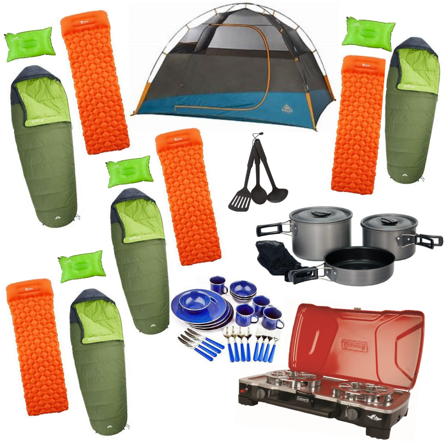 Car Camping Complete Kit [4 person]