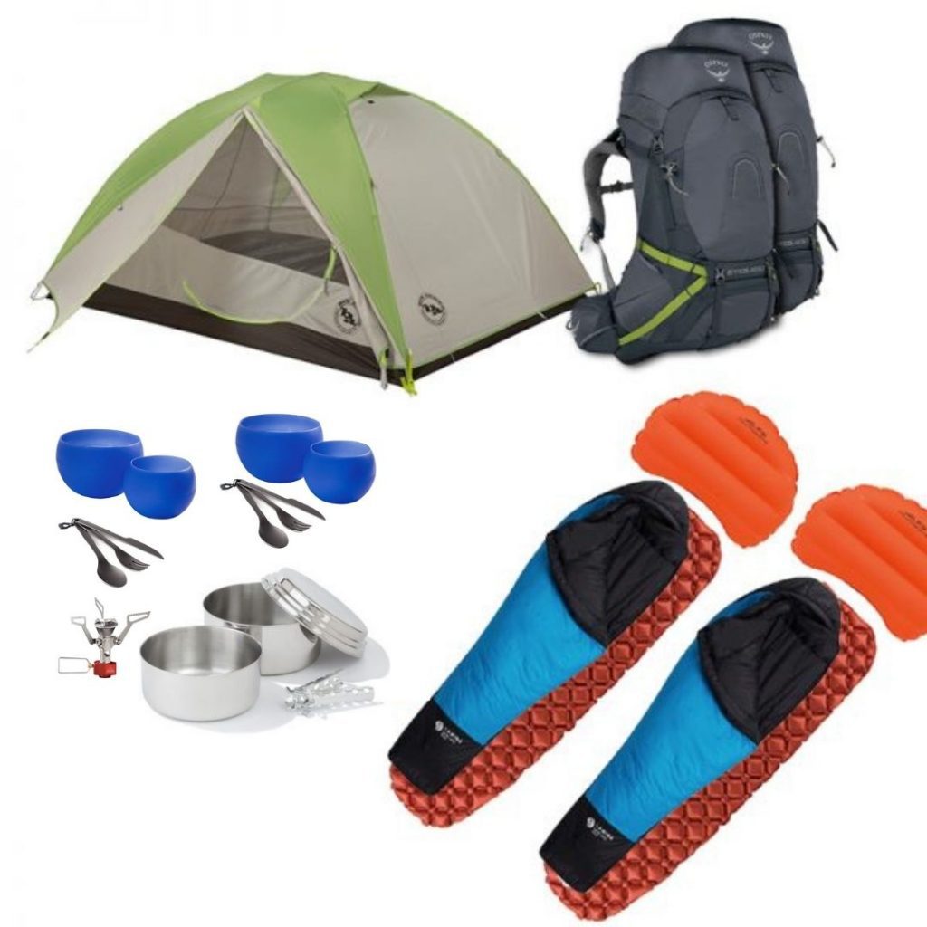 Backpacking Complete Kit [2 Person] - Gearo